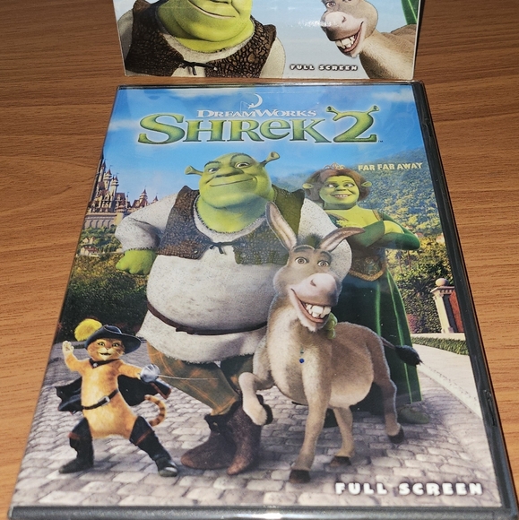 Shrek Original VHS and Shrek 2 DVD - Picture 3 of 4